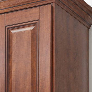 Walk-In Closet With Crown Molding