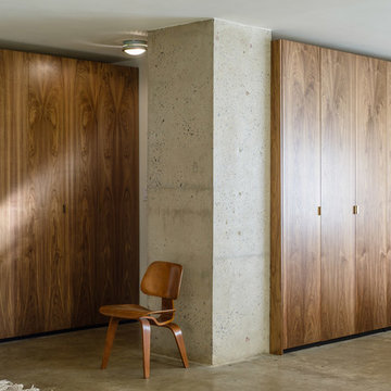 Walnut IKEA Closet