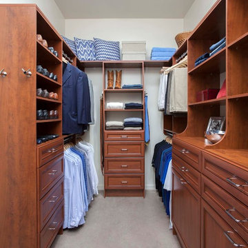 Warm Cognac Closets