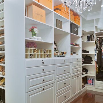 Well Planned, Functional and Elegant Master Closets For Him and Her