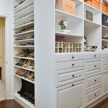 Well Planned, Functional and Elegant Master Closets For Him and Her