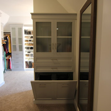 Wexford Sloped Ceiling Master Closet