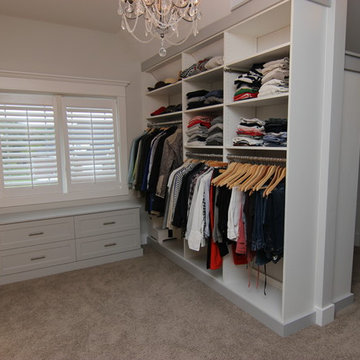 Wexford Sloped Ceiling Master Closet