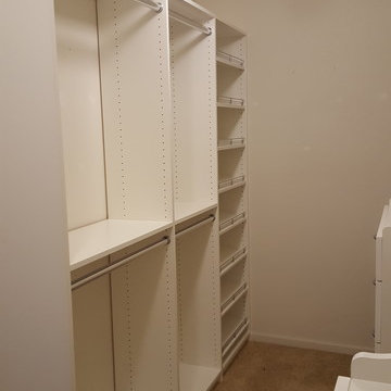 White Closet Organization System in Hinsdale, IL