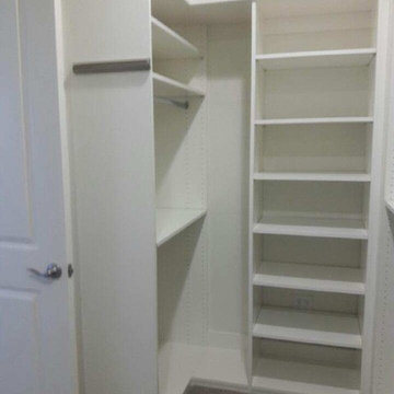 White Master Closet - Toll Brothers at Baker Ranch Lake Forest