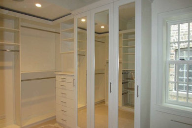 White Walk In Closet