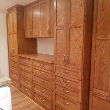 Wood Stained Closets