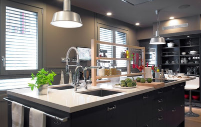 Cómo sacar partido a los estantes abiertos de una cocina