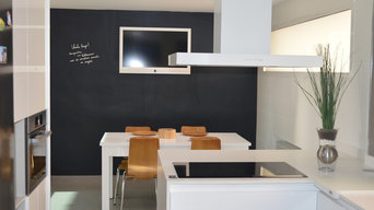 COCINA EN BLANCO Y NEGRO