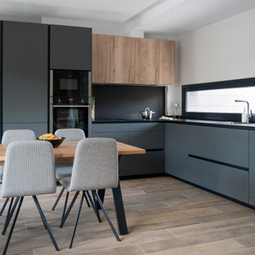 Cocina Gris Antracita