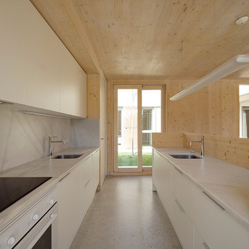 Construcción de una vivienda unifamiliar de estilo sostenible en Girona
