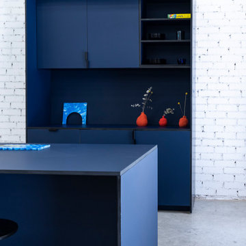 CUBRO - Blue kitchen