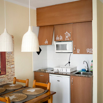 Decoración apartamento en Cala en  Blanes - Menorca
