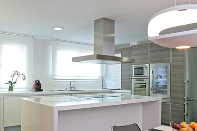 Contemporary kitchen in Other.