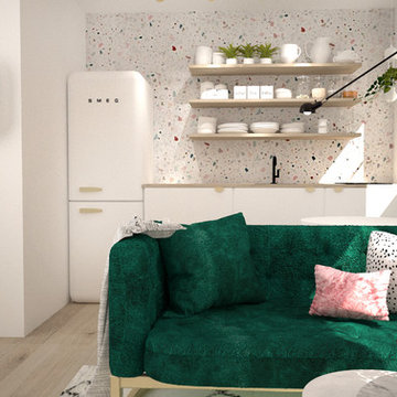 Interiorismo Apartamento 20 m² en Orcasur, Madrid