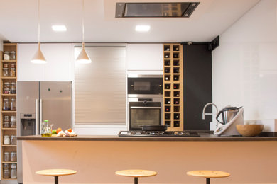This is an example of an urban kitchen in Other.