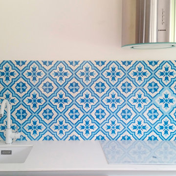 Mini-apartamento mediterráneo con aire vintage