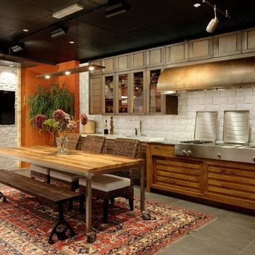 New Kitchen in Maryland. A mix of styles! Designed by Jennifer Gilmer