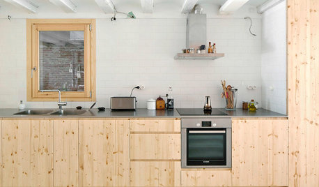 7 geniale idéer til køkkener langs én enkelt væg