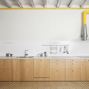 Ideas para cocinas | Fotos de cocinas industriales con puertas de