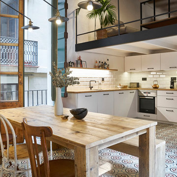 Rehabilitacion cocina en El Born (Barcelona)