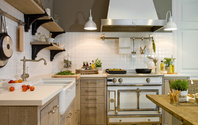 Más vale una imagen…: 12 cocinas rústicas modernas espectaculares