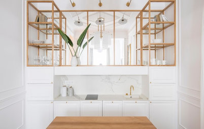 Comment valoriser l'espace entre meubles de cuisine et plafond ?