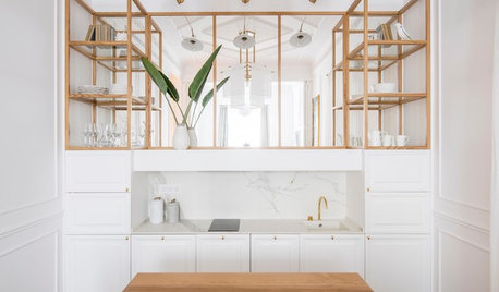 Comment valoriser l'espace entre meubles de cuisine et plafond ?