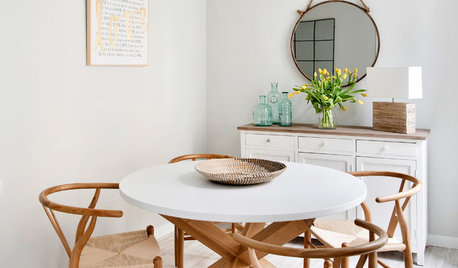 Más vale una imagen...: 11 comedores modernos con mesas redondas