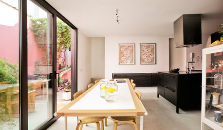 Houzz Tour: A Pretty Pink Terrace Makes This Redesigned Apartment