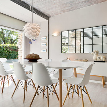 Vivienda mediterránea de inspiración rústica