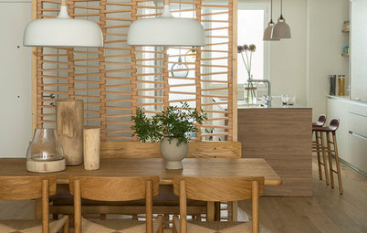 Try Slatted Wood Walls to Define Spaces and Add Privacy