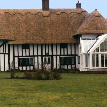 Berden Conservatory Extension With Detailing To Match Tudor House