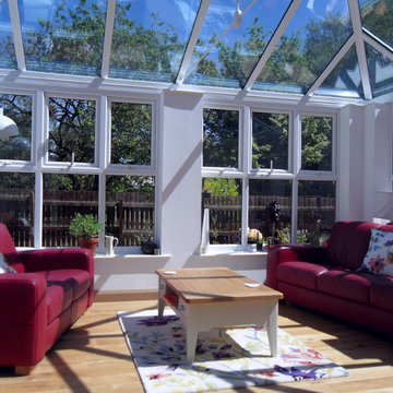 Bright glass roof conservatory - Thirsk