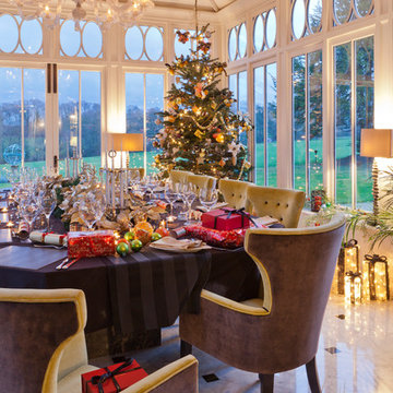 Christmas In A Conservatory