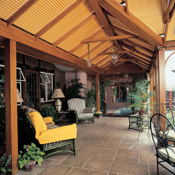 Conservatory Blinds - Pleated Roof Blinds