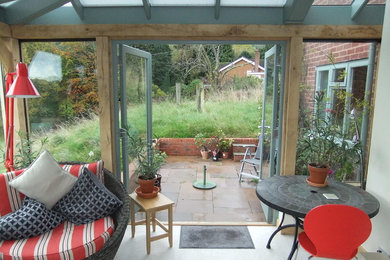 This is an example of a rural conservatory in Other.