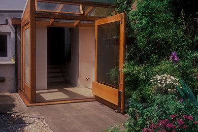 Design ideas for a contemporary conservatory in London.