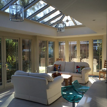 Harwood Orangery with internal alterations to kitchen.