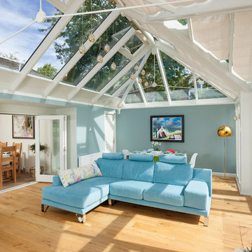 Hipped roof conservatory