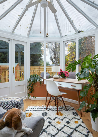 Transitional Sunroom by Anna Stathaki | Photography