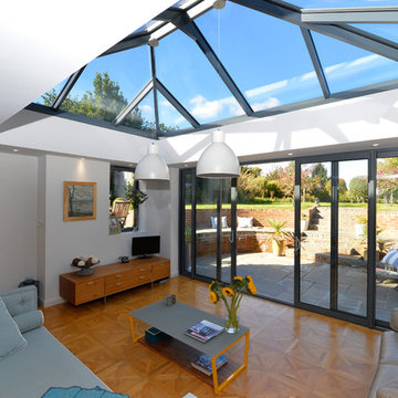 Lantern Roof - creating more sky less roof.