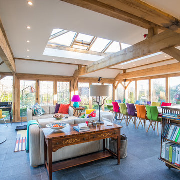 Orangery Extension with Bi-folding Doors