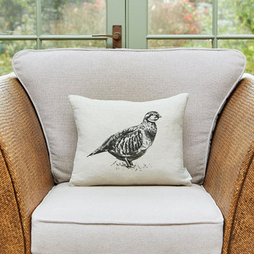 Partridge Rectangle Cushion SKU: MM003RC