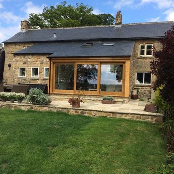 Replacement Garden Room/Conservatory on a Renovated Farmhouse in Yorkshire Dales
