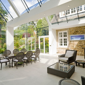 Structural Glass Conservatory, Cornwall