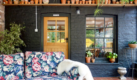 Room Tour: An Unused, Chilly Garden Room Gets a Homely Makeover