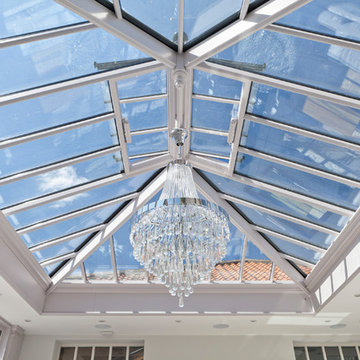 Providing a Functional Link to this Twin Roof Orangery