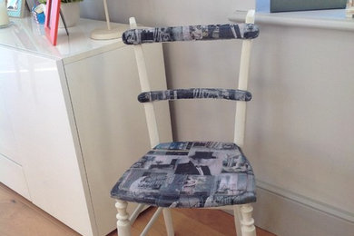 up cycled furniture project .