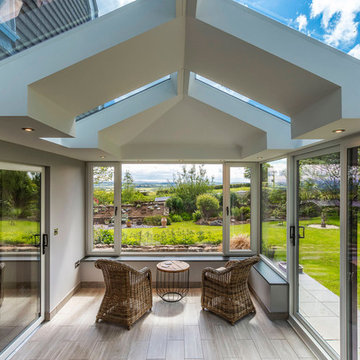 Warm roof extension